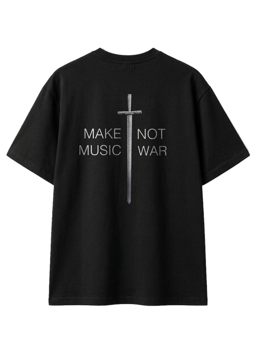 07. Black T-Shirt - Make Music Not War