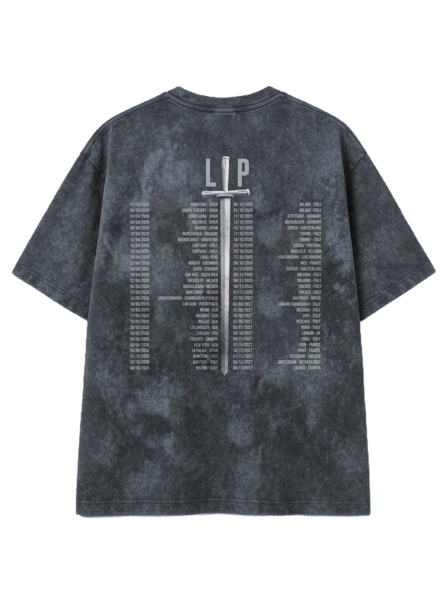 01. Washed T-Shirt - World Tour