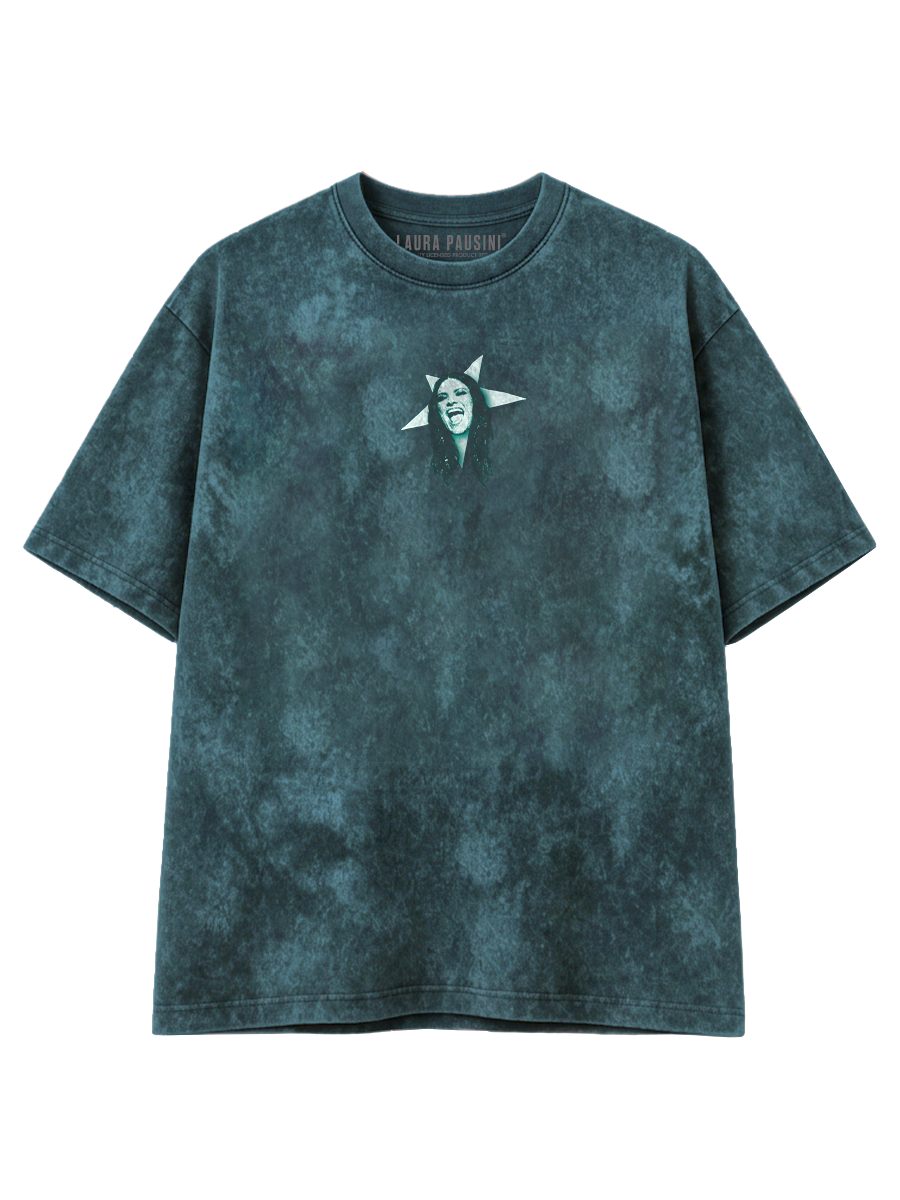 18. Washed Green T-Shirt - Io Canto World Tour