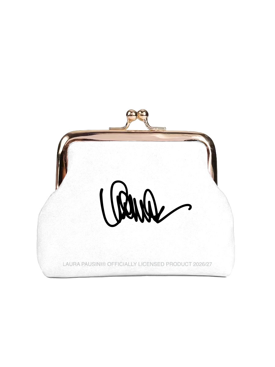 White Coin Purse - Make Music Not War
